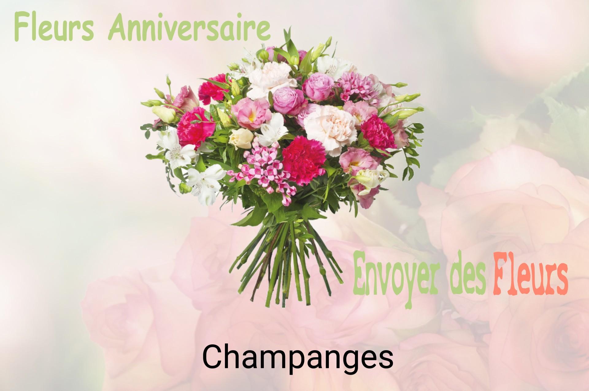 Bouquet de fleurs d’anniversaire livré à Champanges